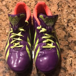 Adidas soccer cleats, size 8